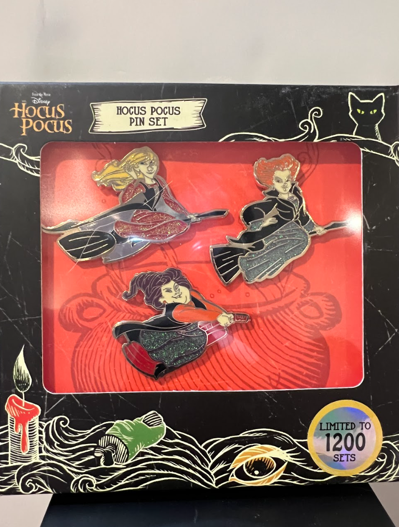 Hocus Pocus Pin Set Disney