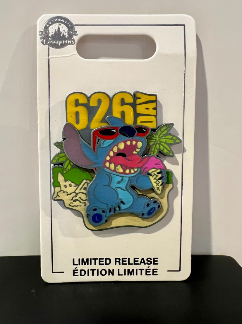 Stitch 626 Day Pin Limited Release