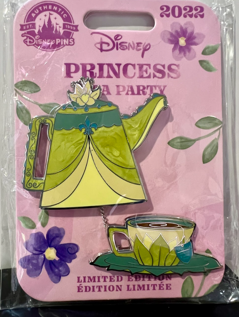 Disney Princess Tea Party Tiana Pin LE 4000