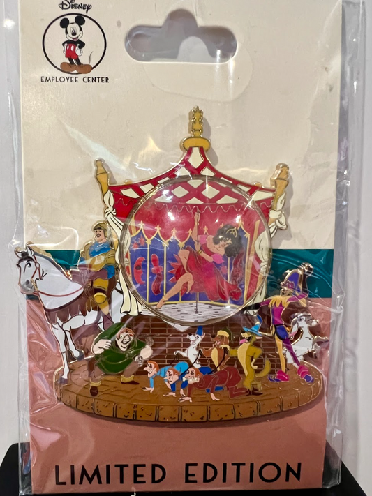 Disney DEC Hunchback of Notre Dame Snow Globe Pin LE 250