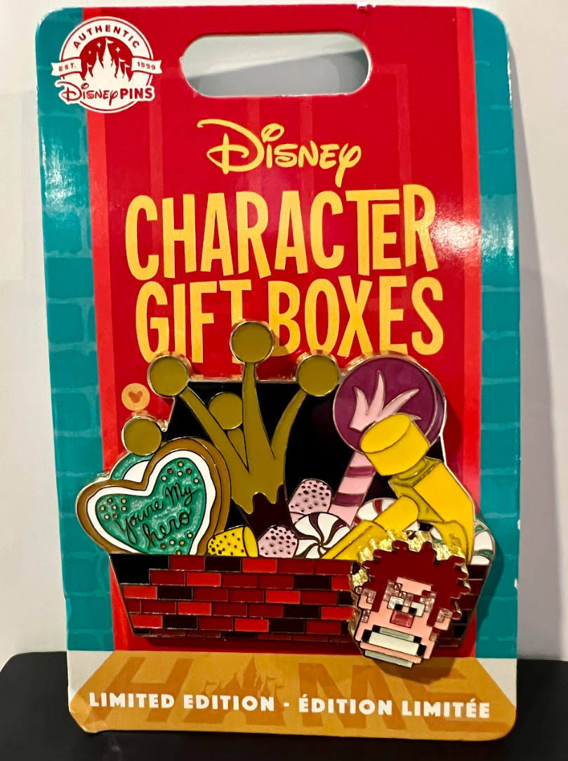 Disney Parks Character Gift Boxes Wreck It Ralph Pin