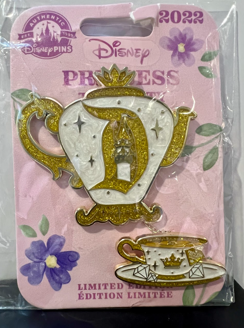 Disney Princess Tea Party Completer Gold and White