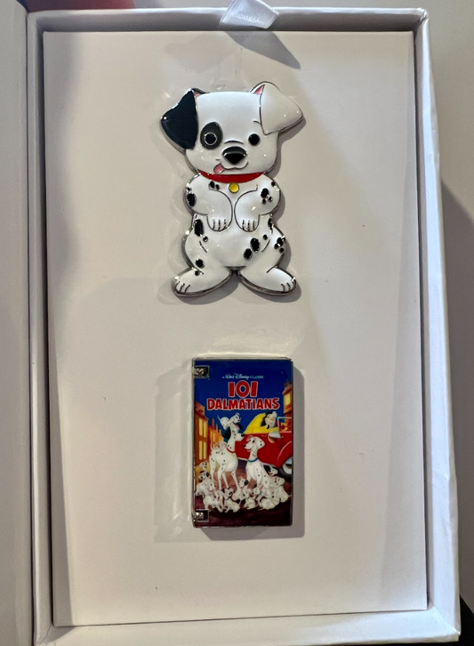 Disney 101 Dalmatians  VHS 2 pin Box Set