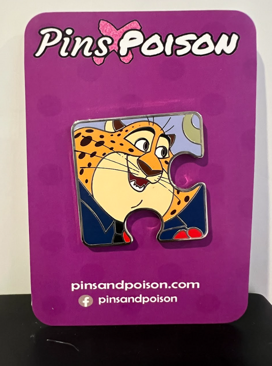 Zootopia Clawhauser Puzzle Pin