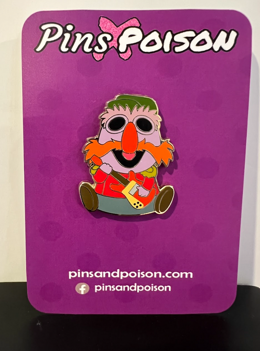 The Muppets Mayhem Sgt Floyd Pepper Adorbs Pin LE 400