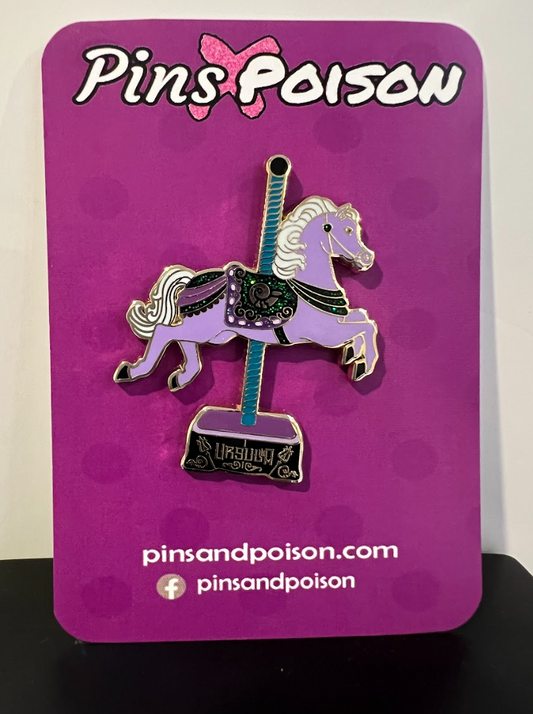 Pink A La Mode Ursula Carousel Pin