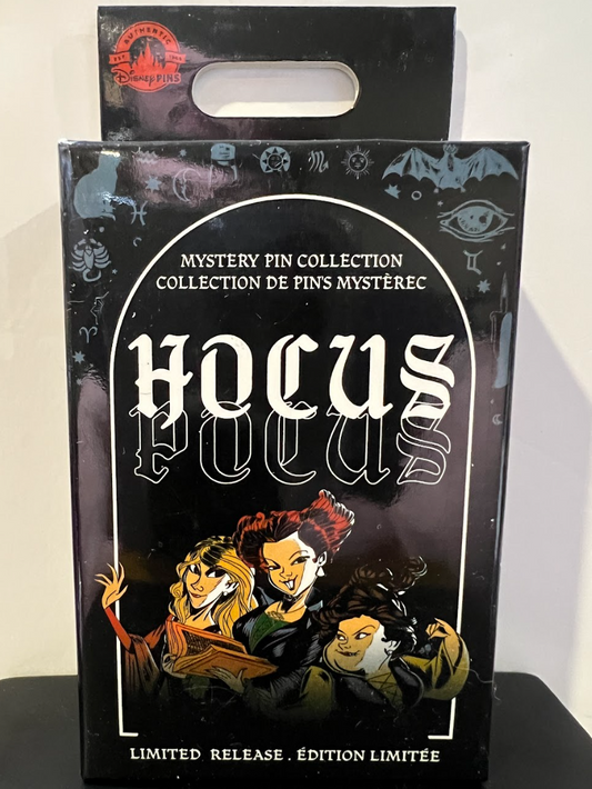 Disney Hocus Pocus Mystery Pin Colletion Box Sealed