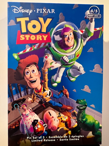 Disney Toy Story 2 Pin VHS Set