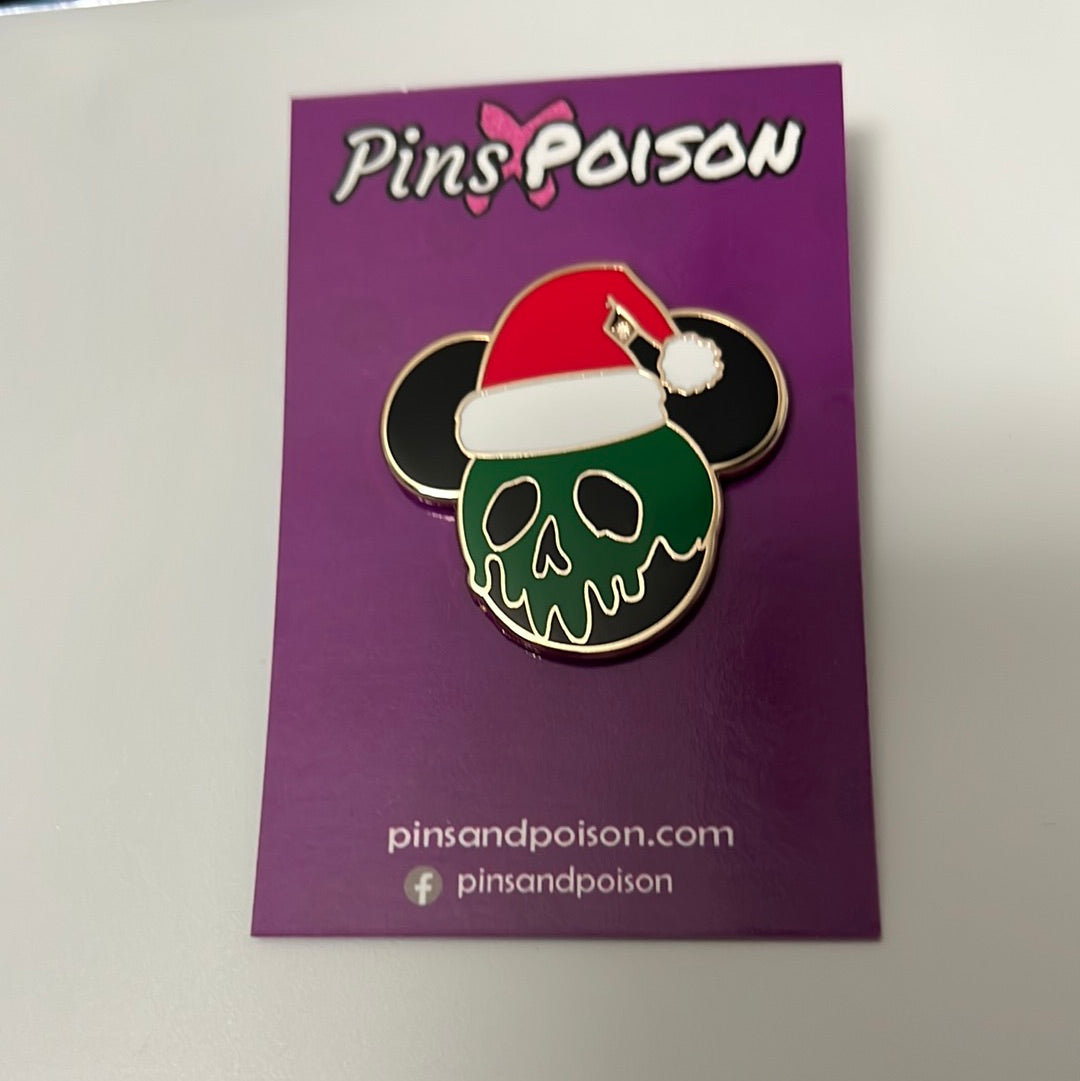 Pins and Poison Skull - Christmas